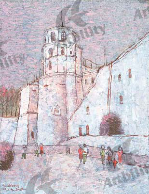 登録作品のハイデルベルグの古城