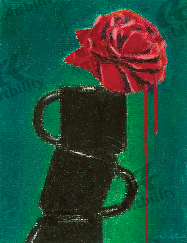 アートビリティ 赤いバラ
