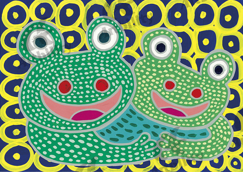 アートビリティ カエルちゃんと蛙さんはともだち