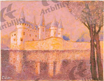 登録作品の古城暮色