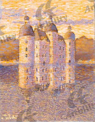登録作品の北欧の城
