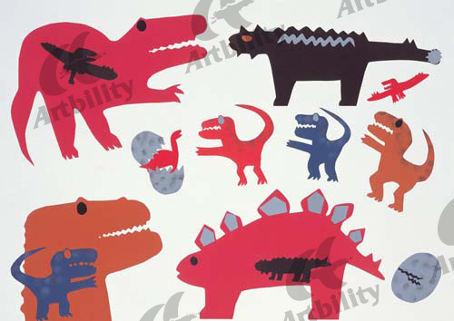 アートビリティ 恐竜いっぱい！