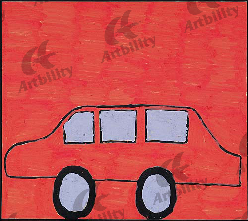 アートビリティ 赤い車