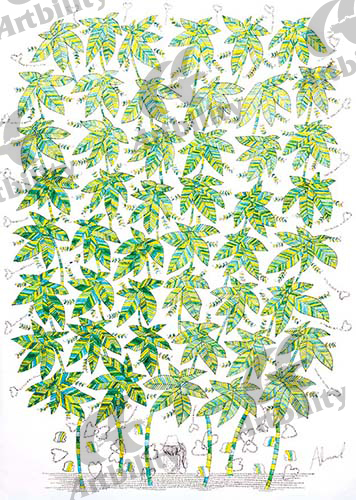 登録作品の観葉植物
