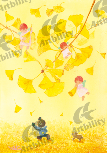 登録作品の黄色の秋
