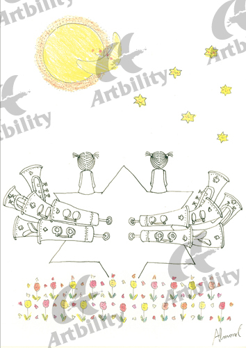 登録作品の双子座
