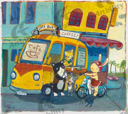 アートビリティ Cafe bus