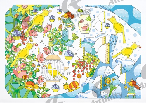 登録作品のカナリアの森